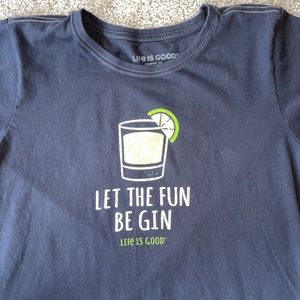 Life Is Good Fun women's Summer T Shirt - Size L